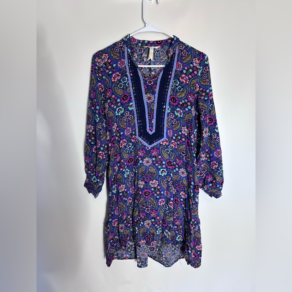 Women’s Matilda‎ Jane "Thoughts & Dreams" floral tunic dress | Size Small